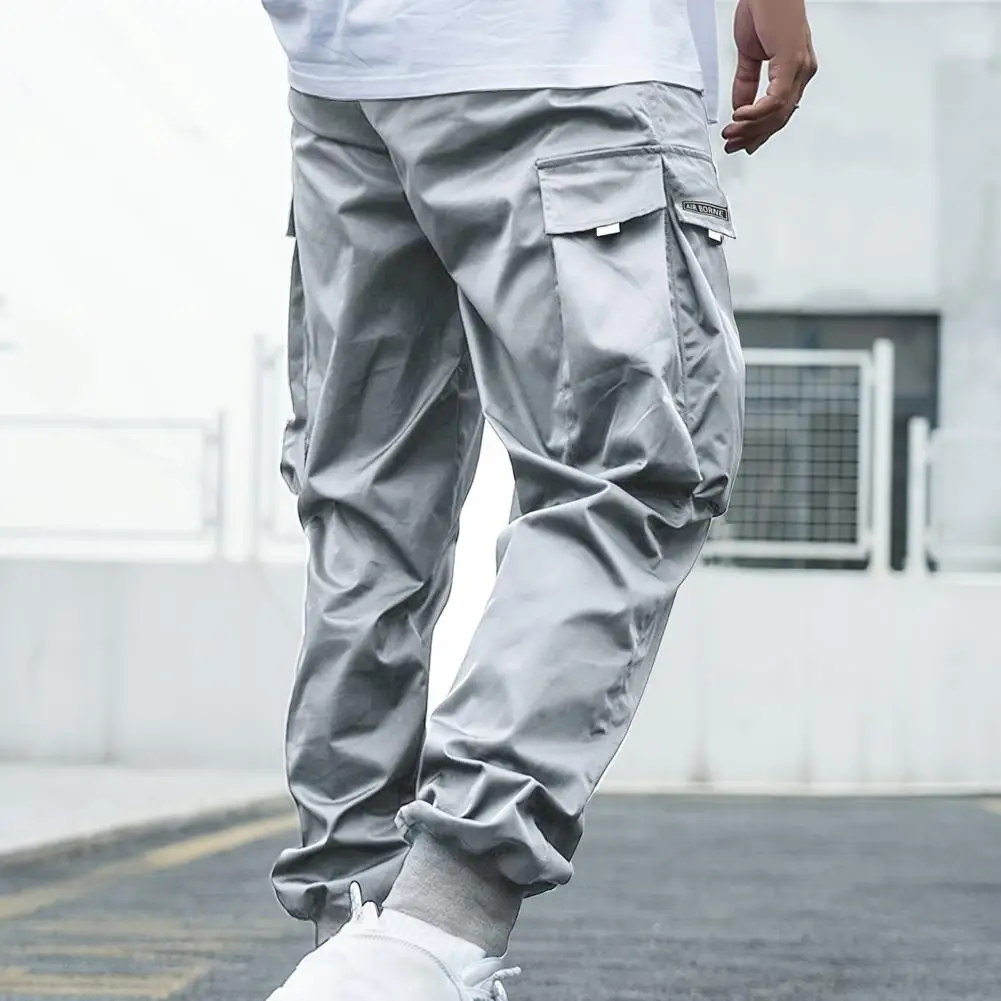 grey cargo pants