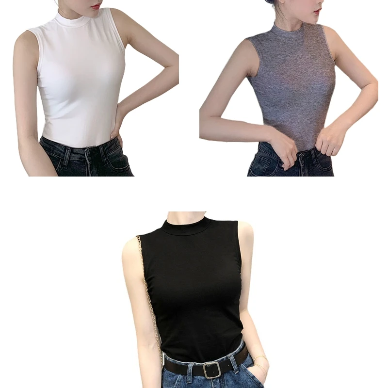 turtleneck tank top