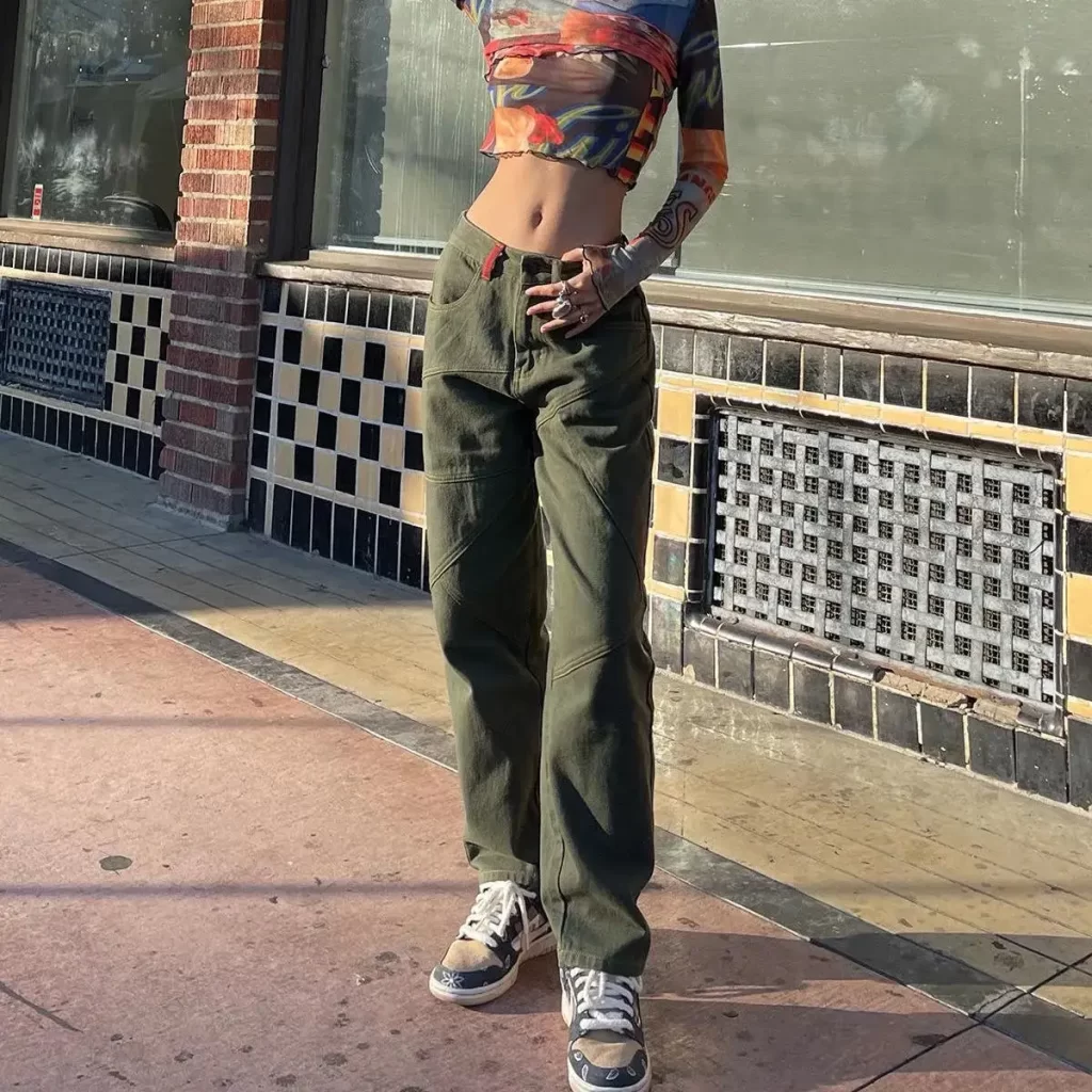 olive green cargo pants