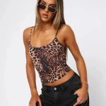 leopard tank top