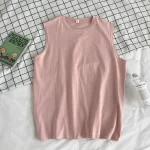 light pink tank top