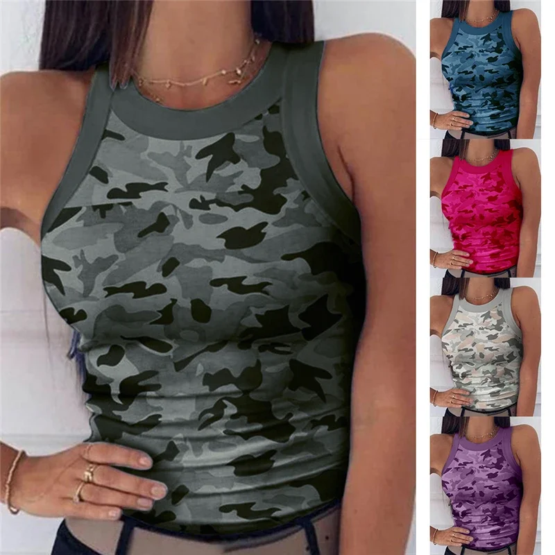 camo tank top