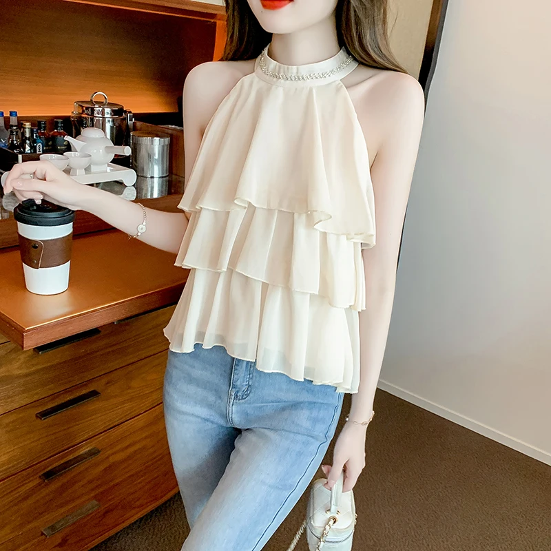ruffle tank top