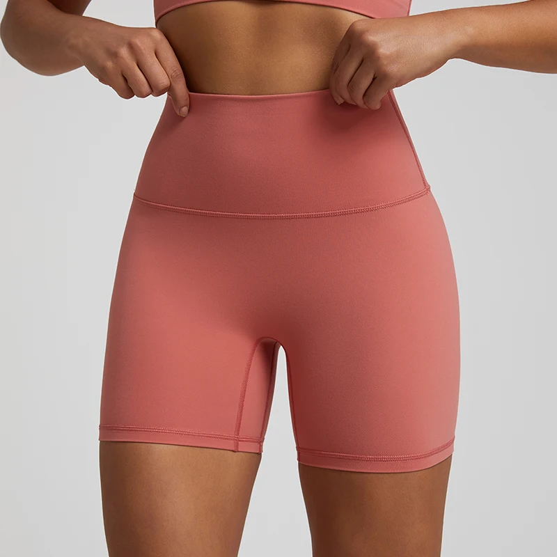 high waisted biker shorts