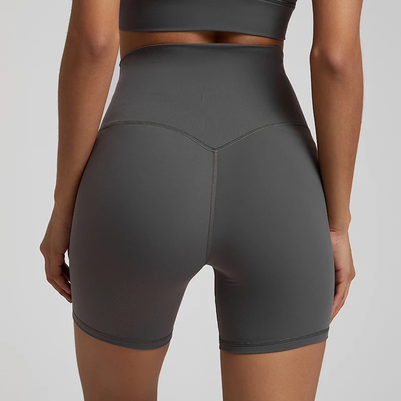 high waisted biker shorts