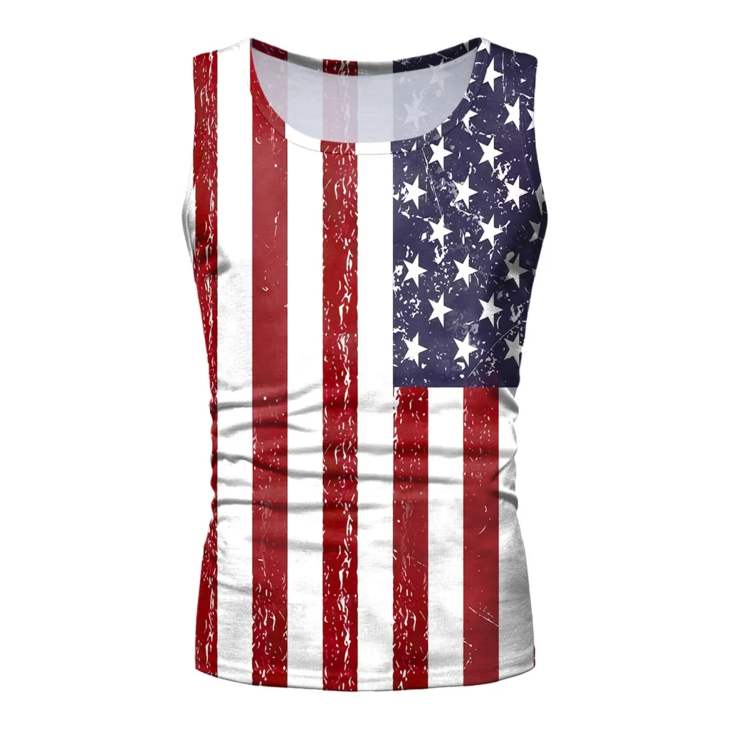 american flag tank top