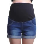 mom shorts denim