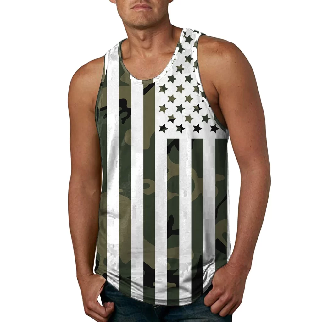 american flag tank top
