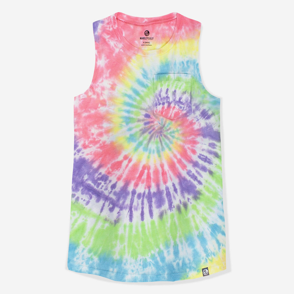 tie dye tank top