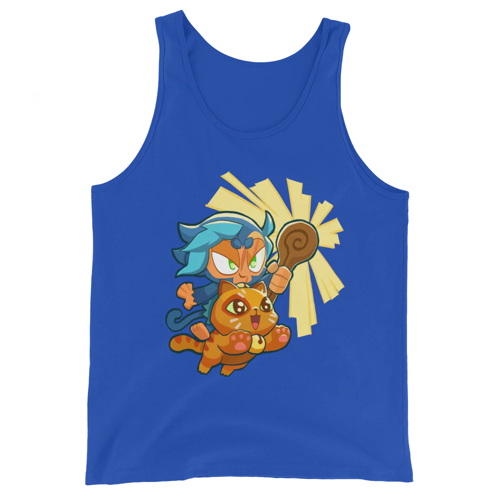 royal blue tank top