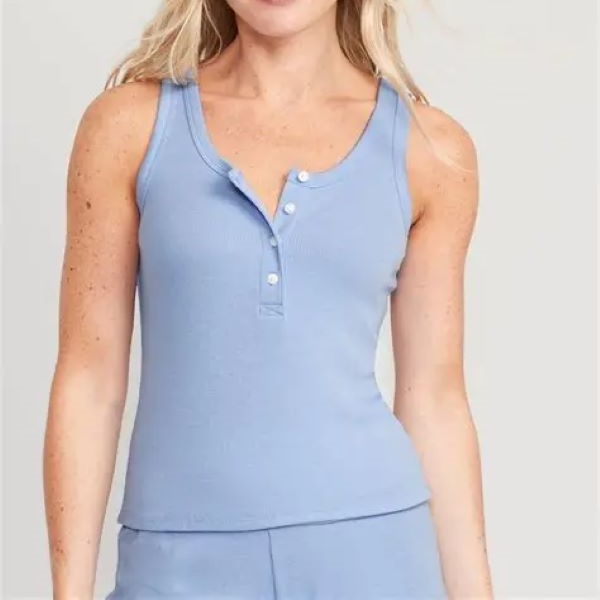 henley tank top