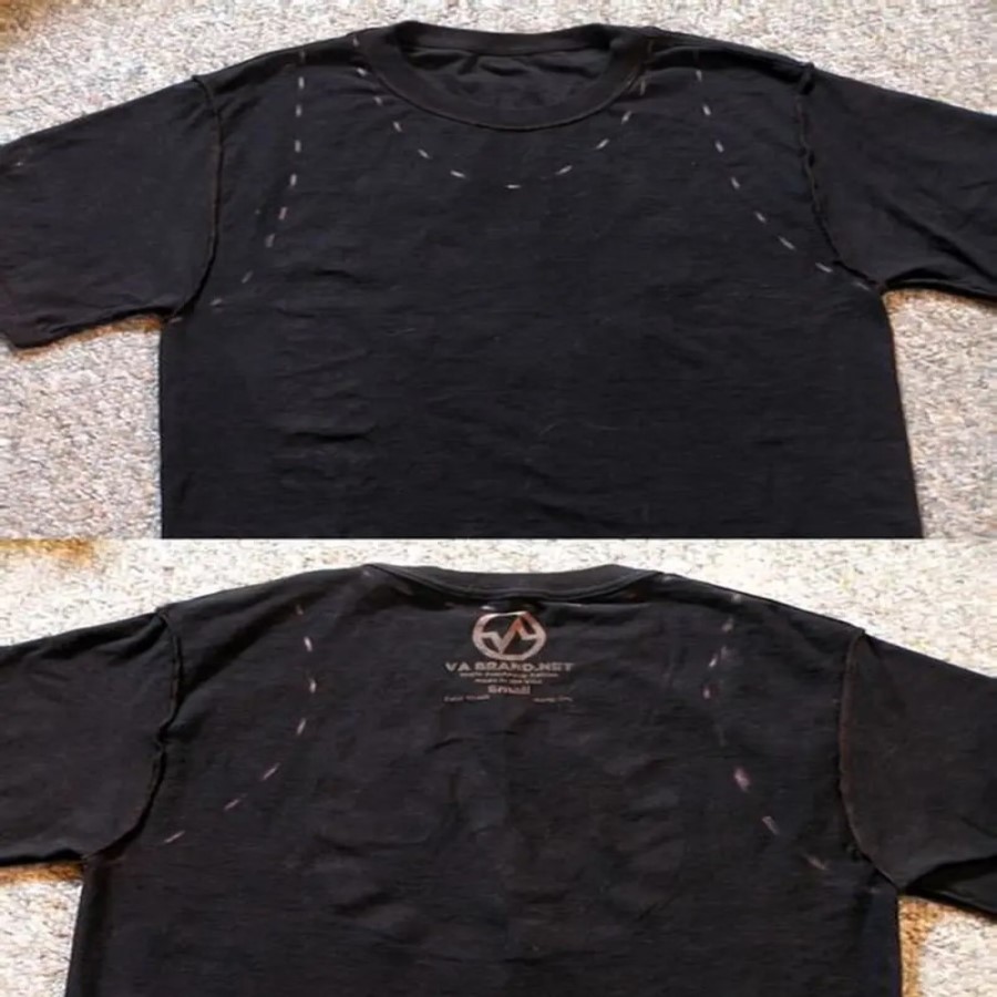 cut a tshirt into a tank top