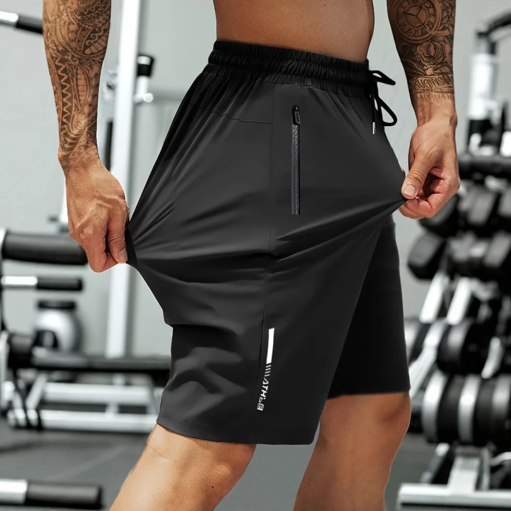 mens spandex shorts