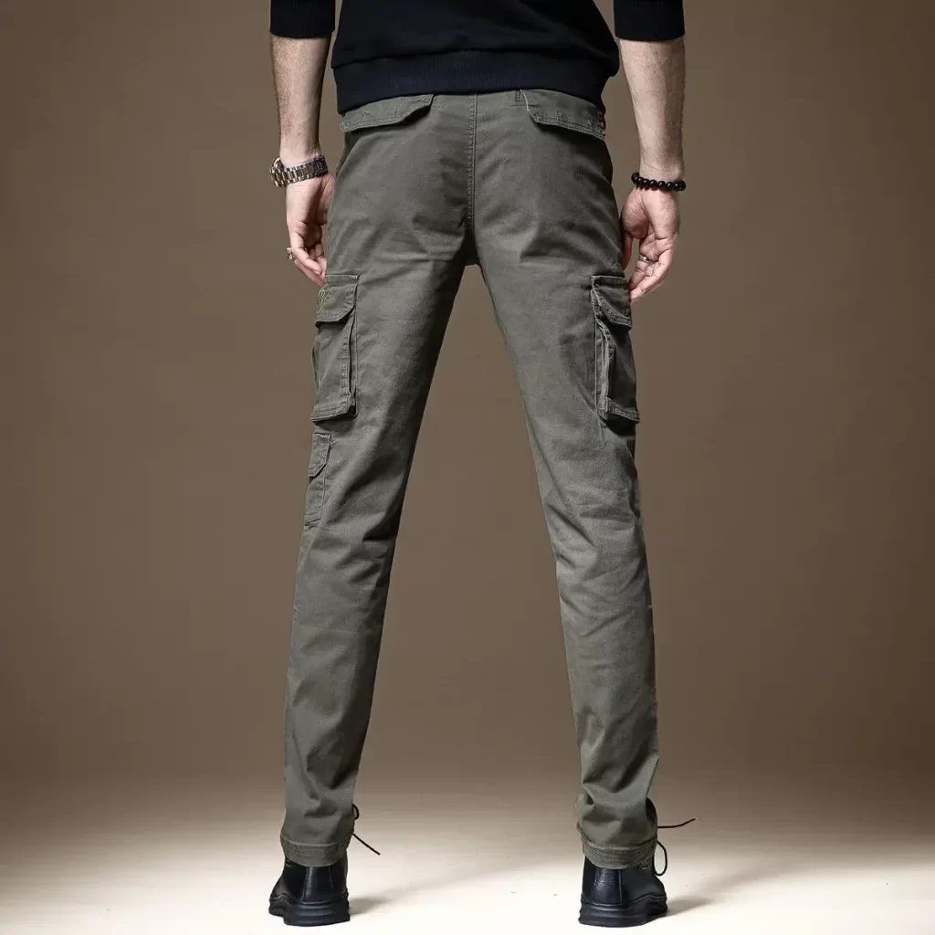 slim fit cargo pants