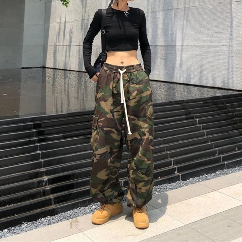 womens camo cargo pants