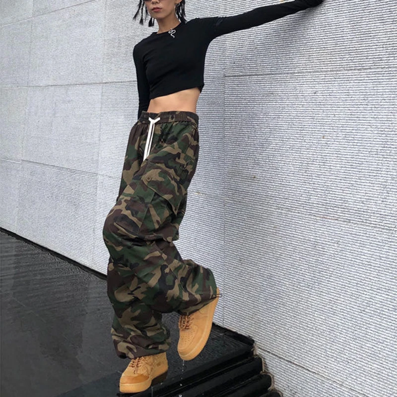 womens camo cargo pants