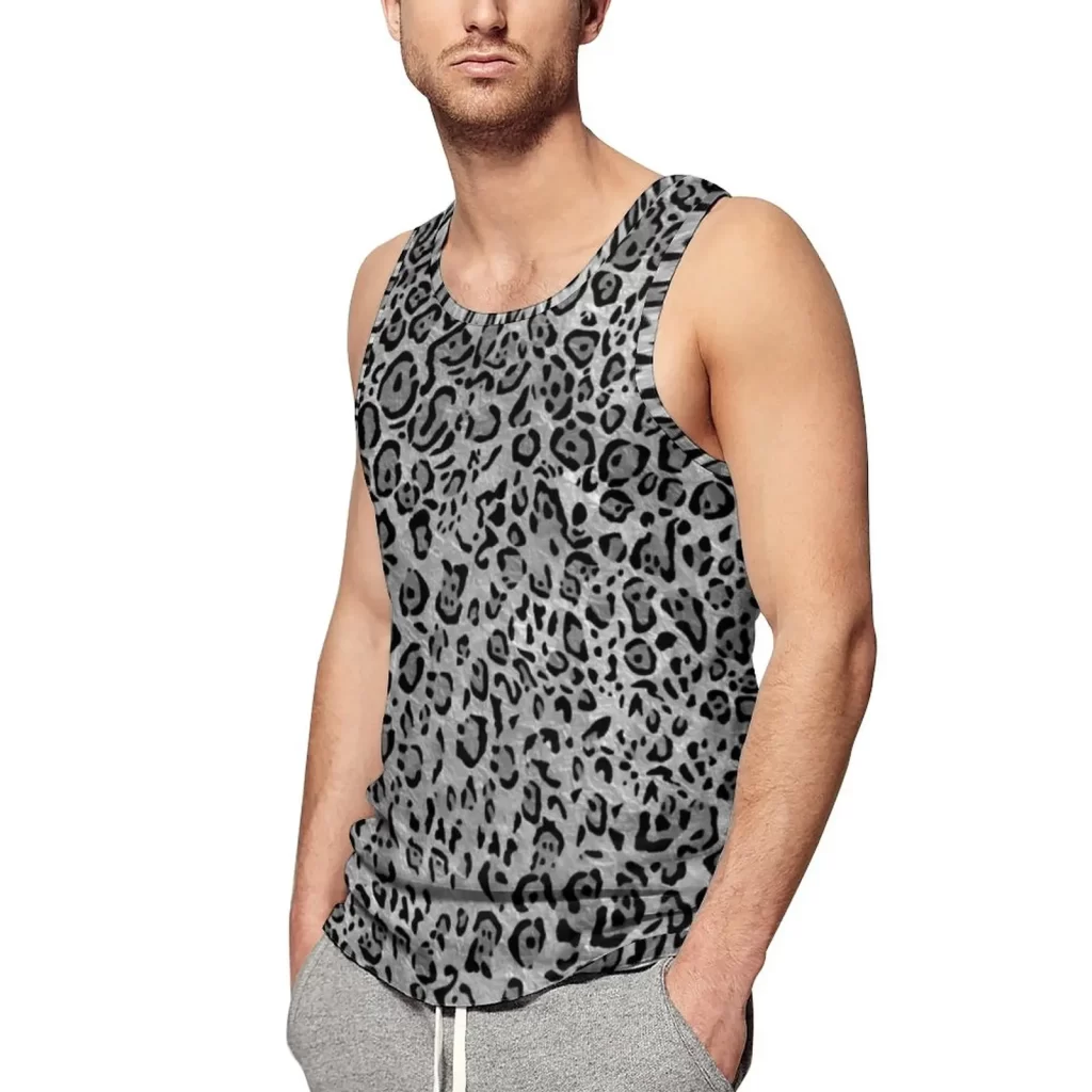 cheetah print tank top