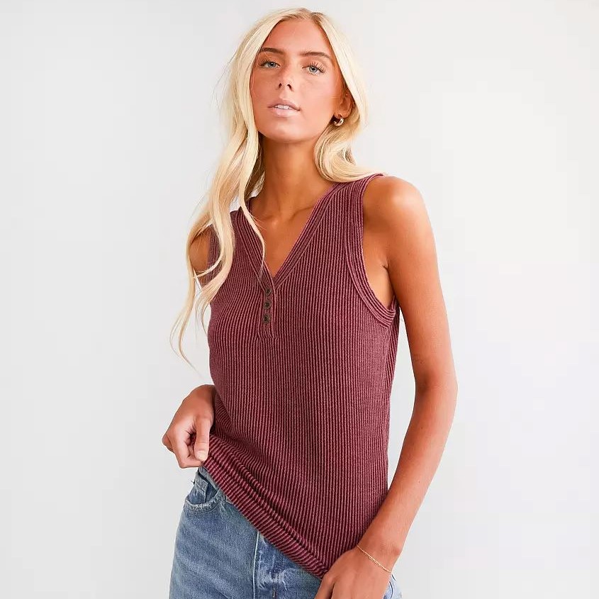 henley tank top