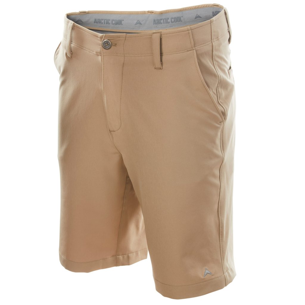 khaki golf shorts