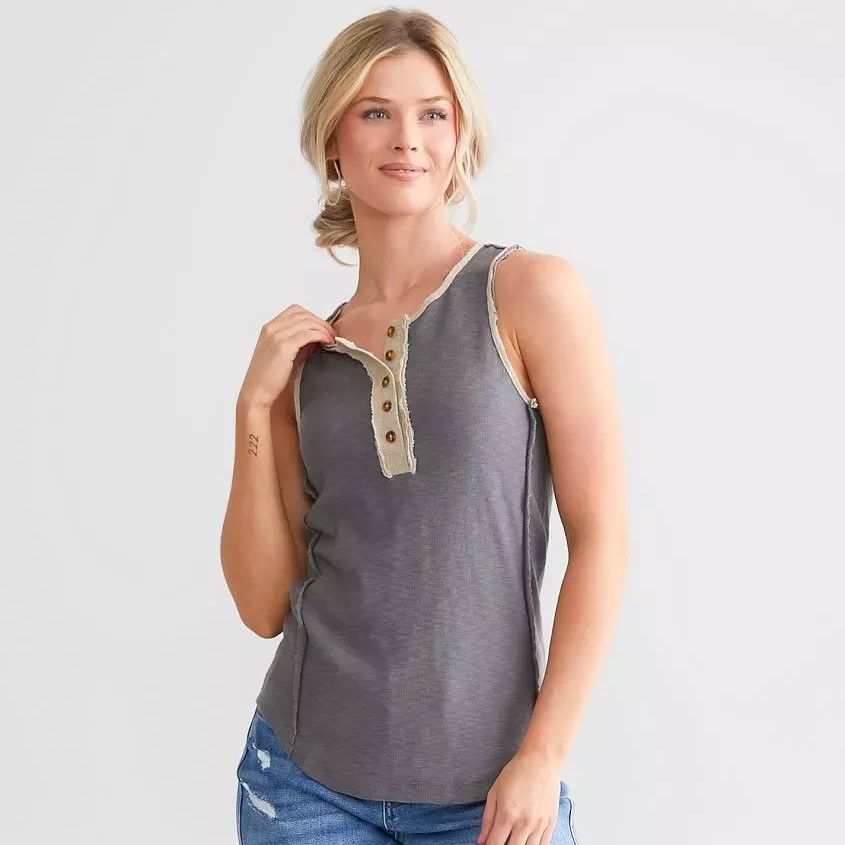 henley tank top