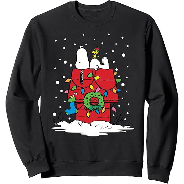 snoopy christmas sweater