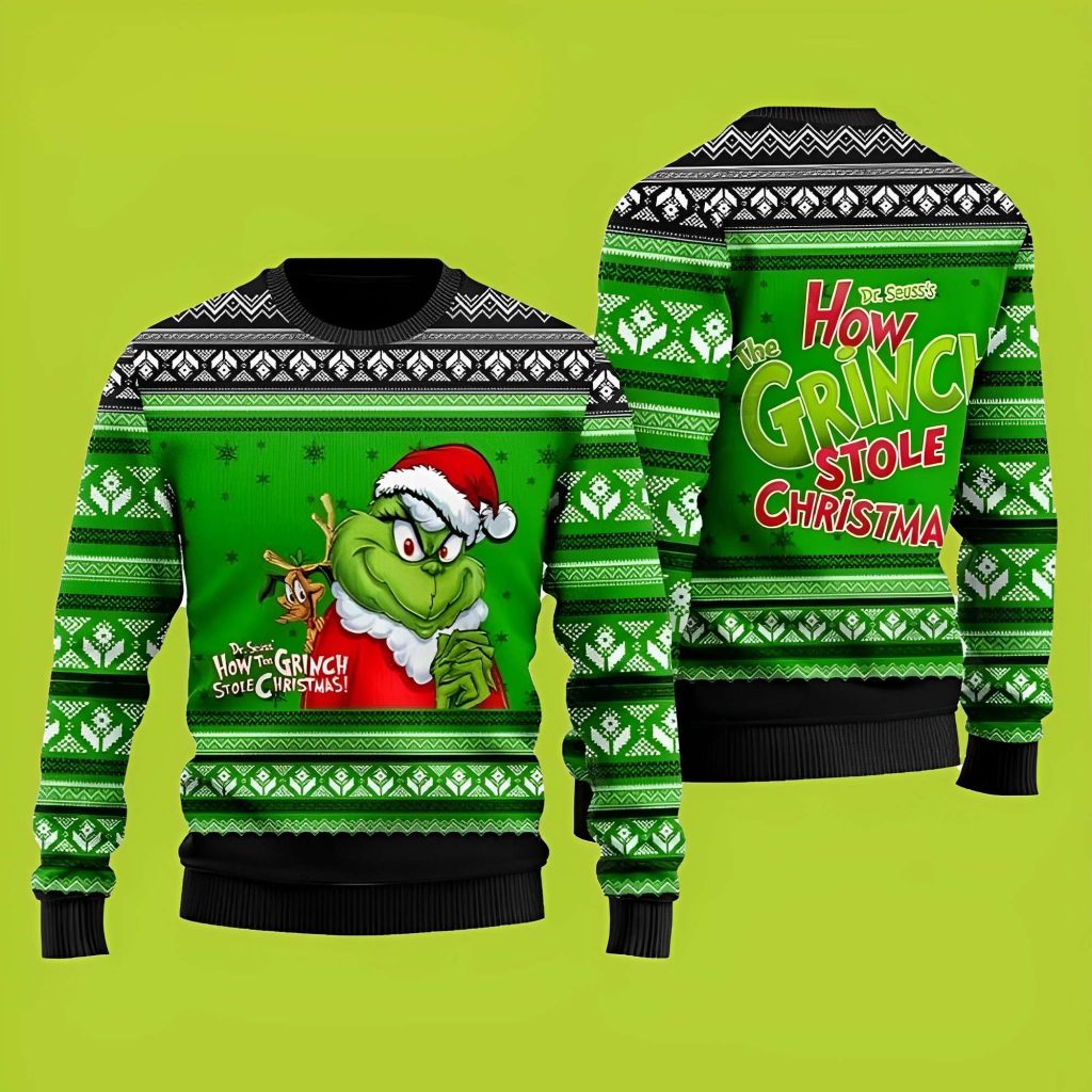 grinch christmas sweater