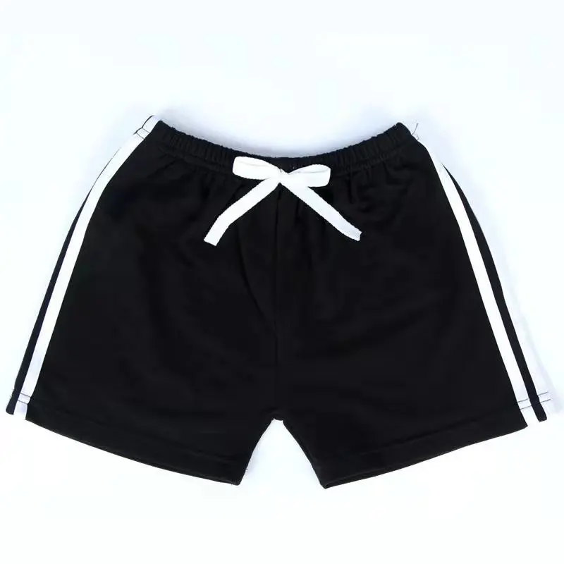 black cotton shorts