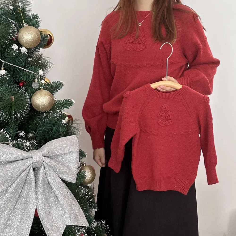 red christmas sweater