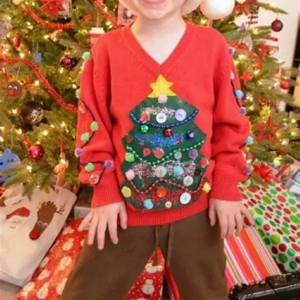 kids ugly christmas sweater