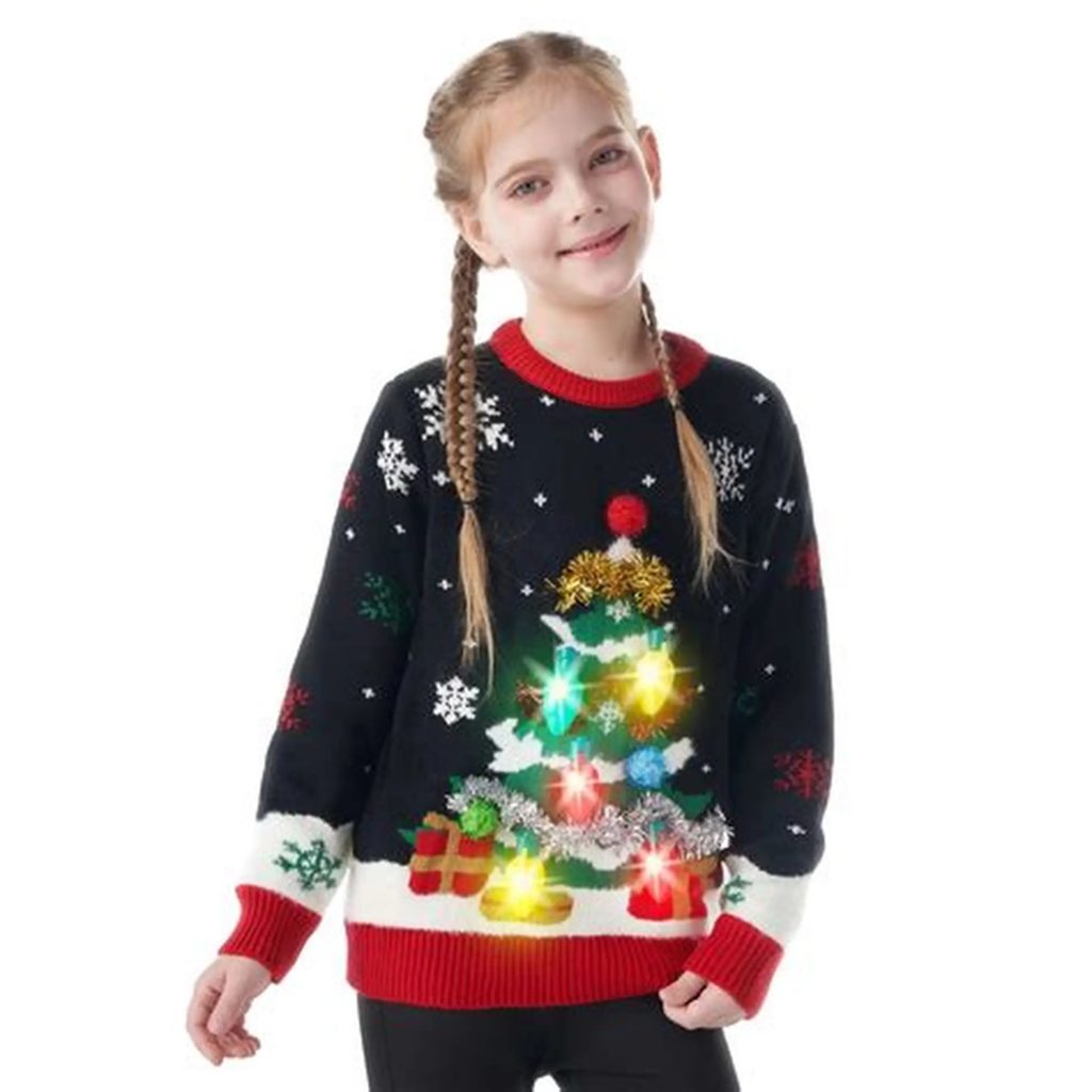 kids ugly christmas sweater