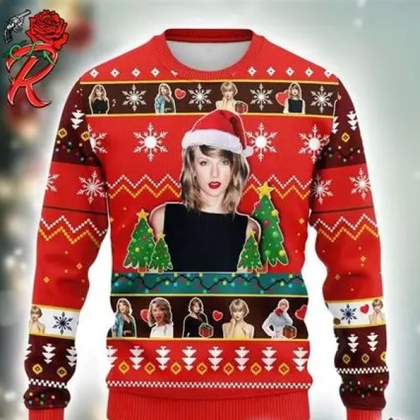 taylor swift christmas sweater