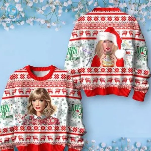 taylor swift christmas sweater