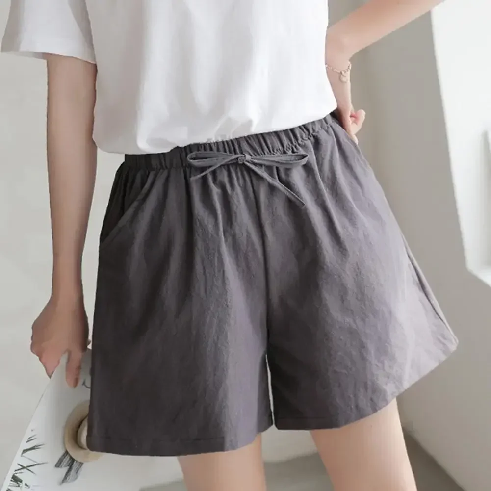 black cotton shorts