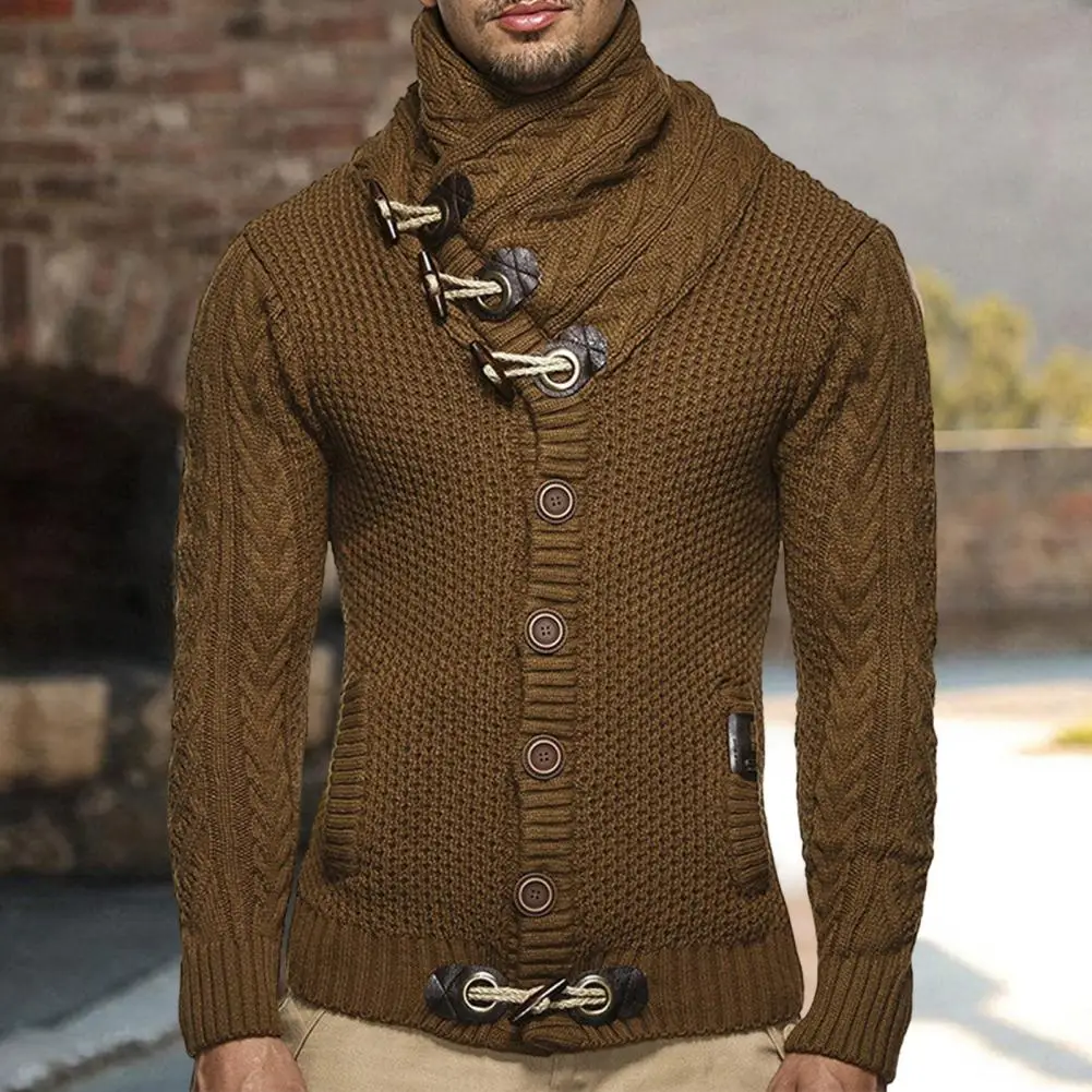 brown cardigan sweater