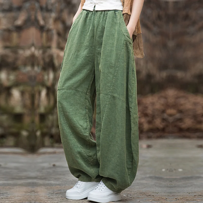 linen cargo pants