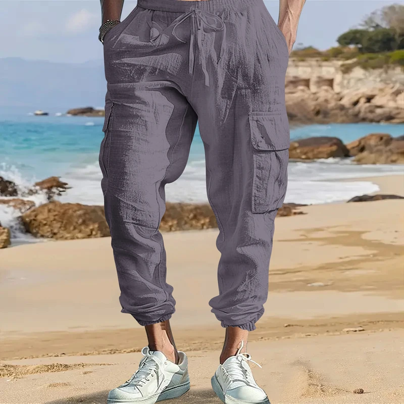 linen cargo pants