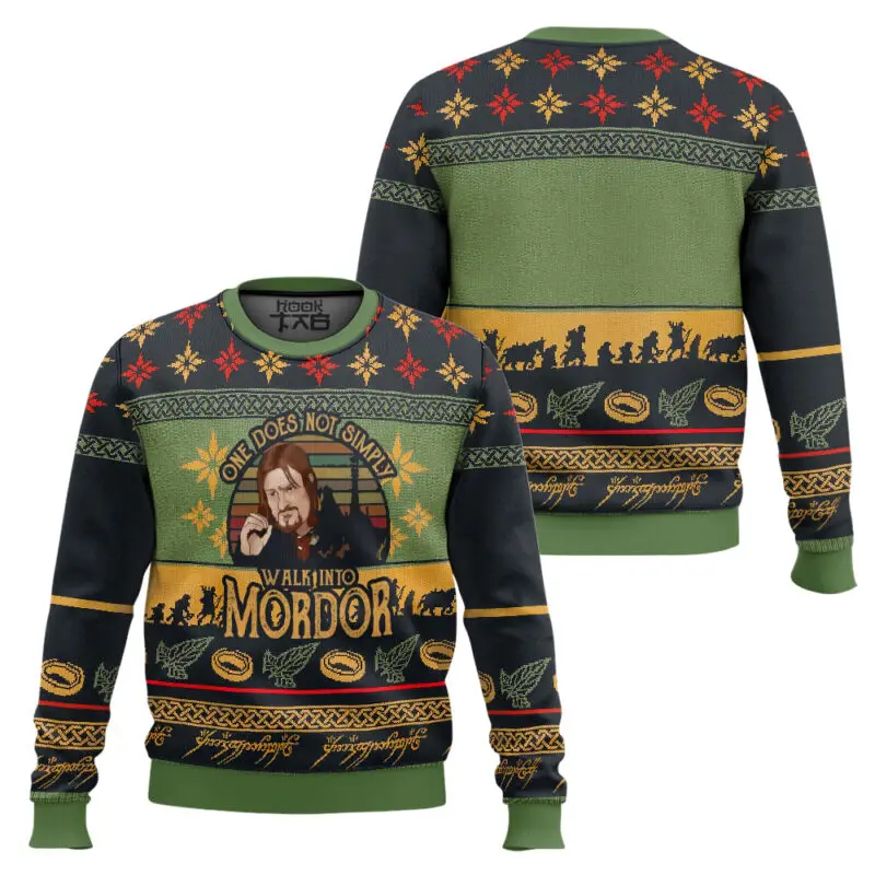 Discover the Ultimate Lord of the Rings Christmas Sweater