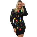 ugly christmas sweater dress