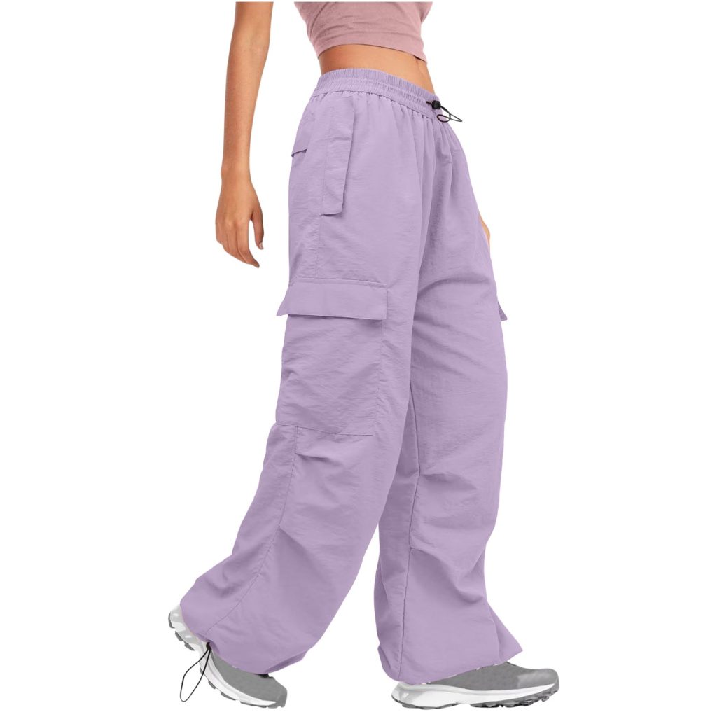 purple cargo pants