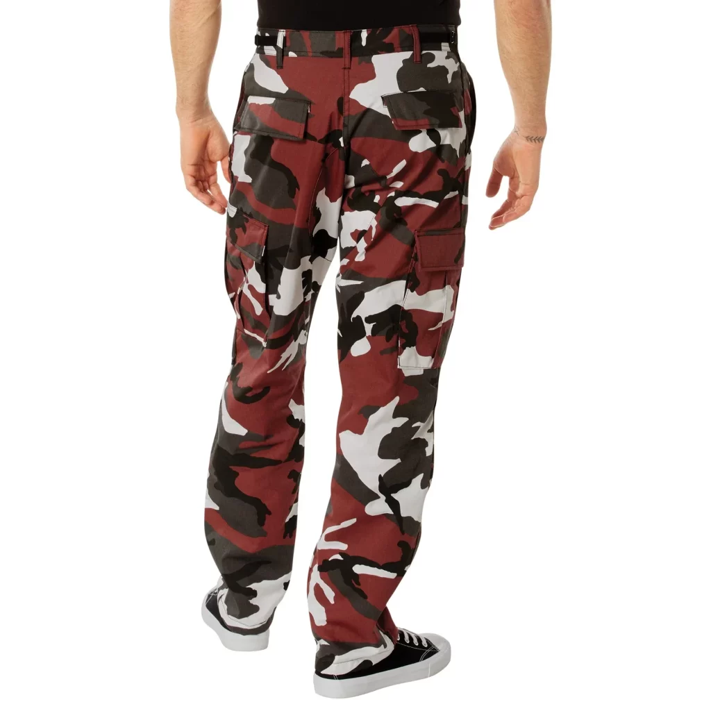 camo cargo pants mens