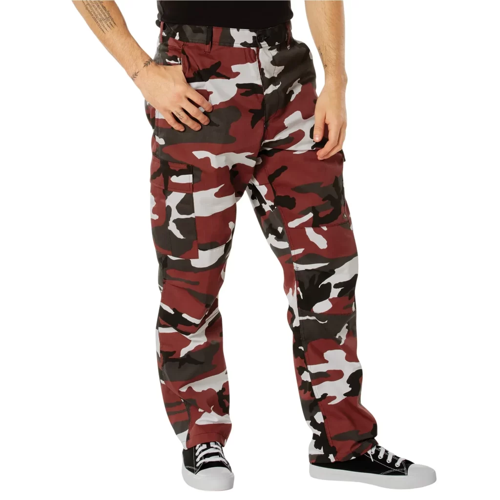 cargo camo pants