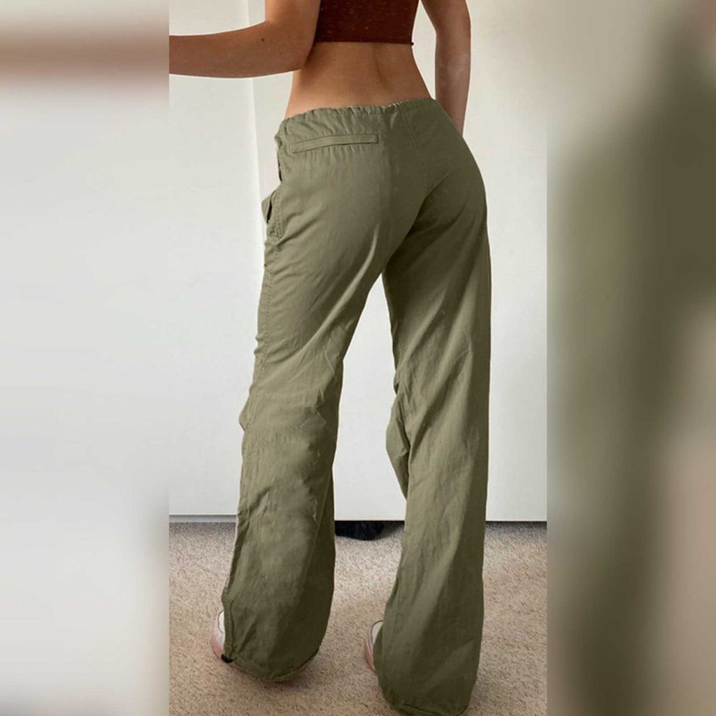 green cargo pants womens