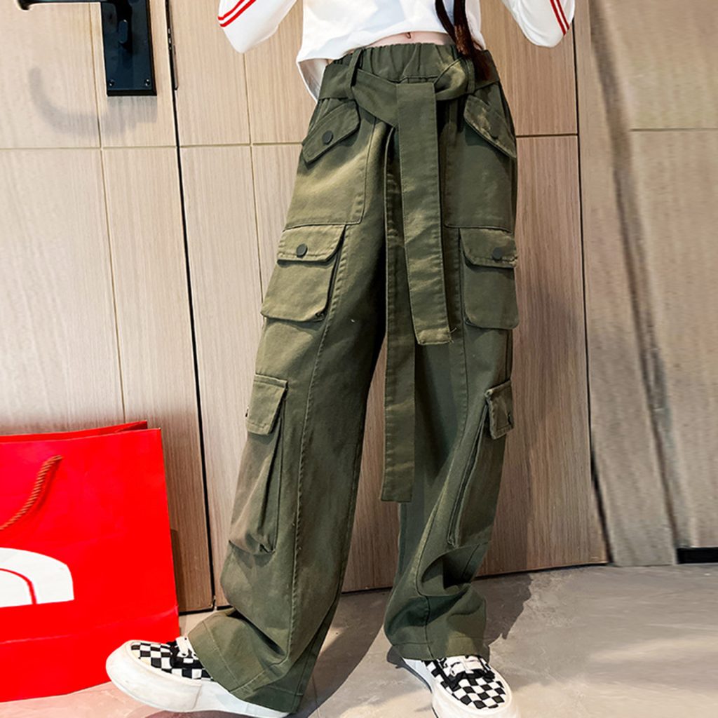 green cargo pants womens