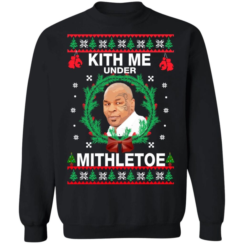 mike tyson christmas sweater