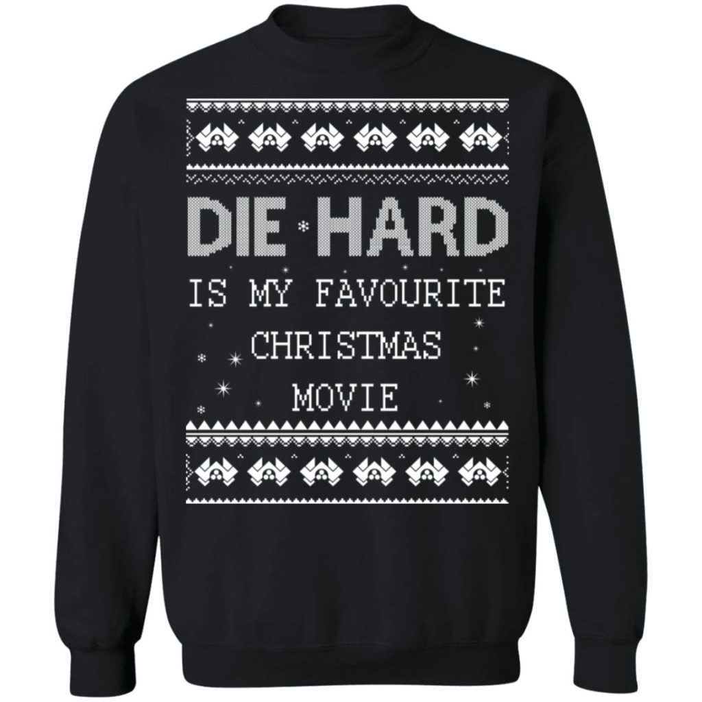 die hard christmas sweater