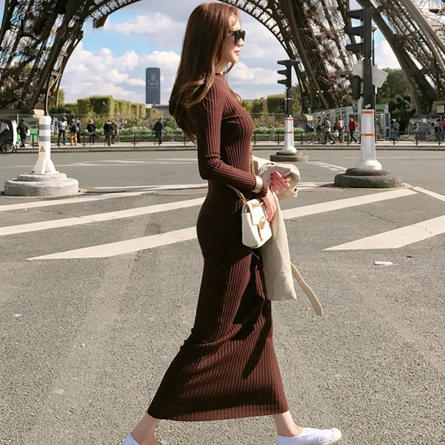 winter sweater dress