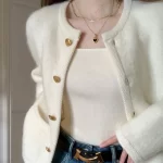 winter white sweater