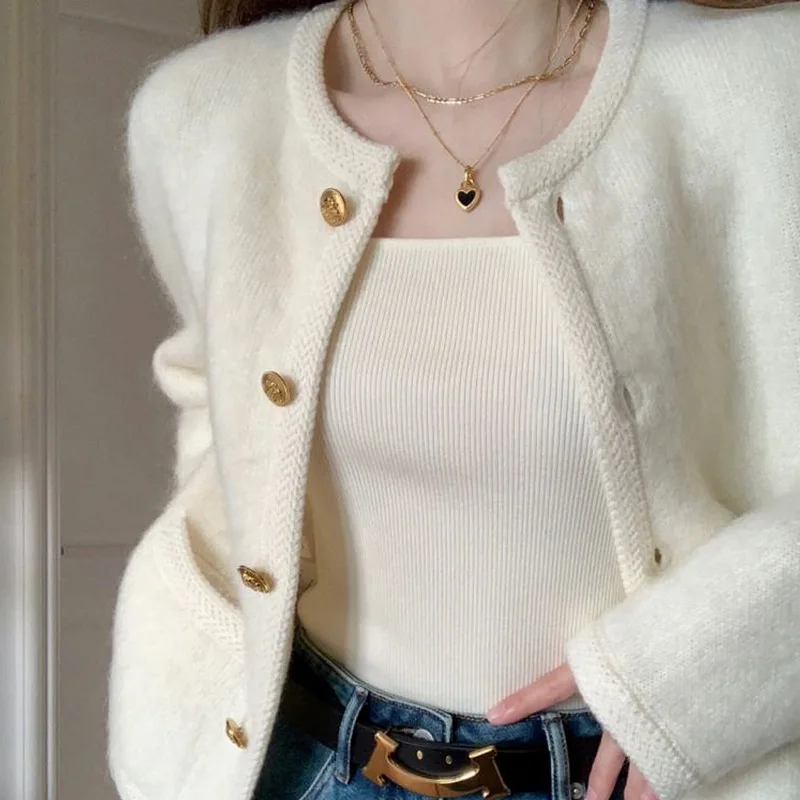 winter white sweater