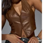 leather tank top