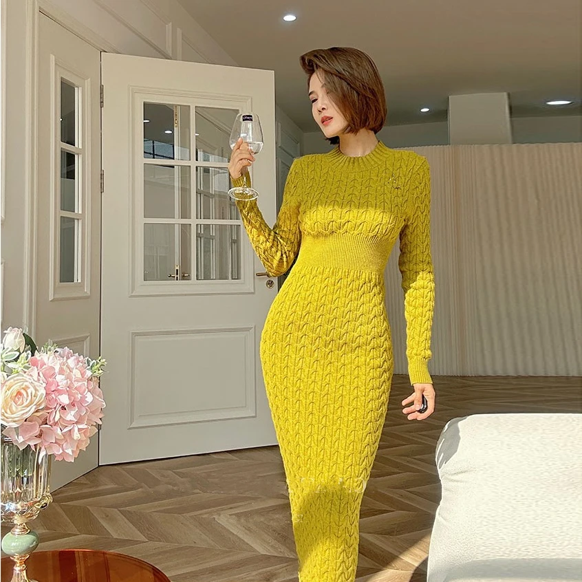 winter sweater dress